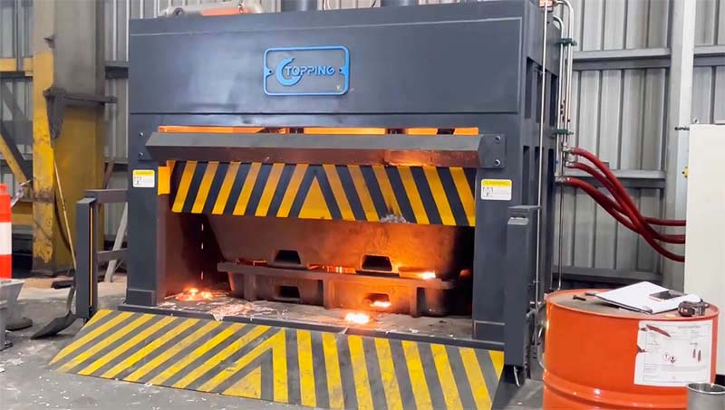 aluminum dross press 2